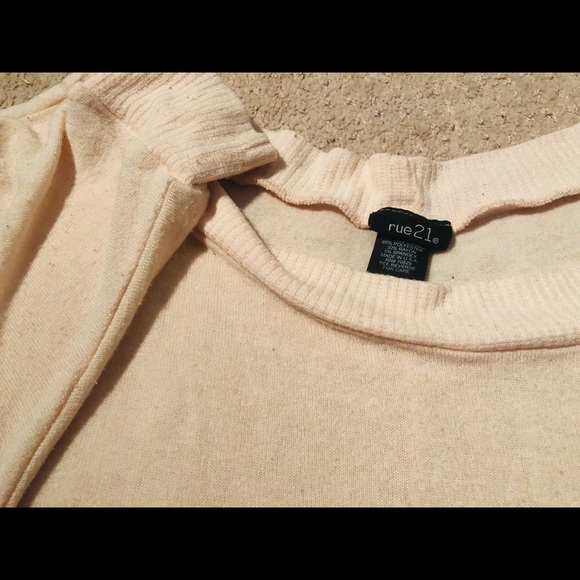 rue21 Light Pink Crewneck Sweater - Picture 2 of 4